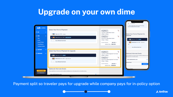 Split payment webinar slide