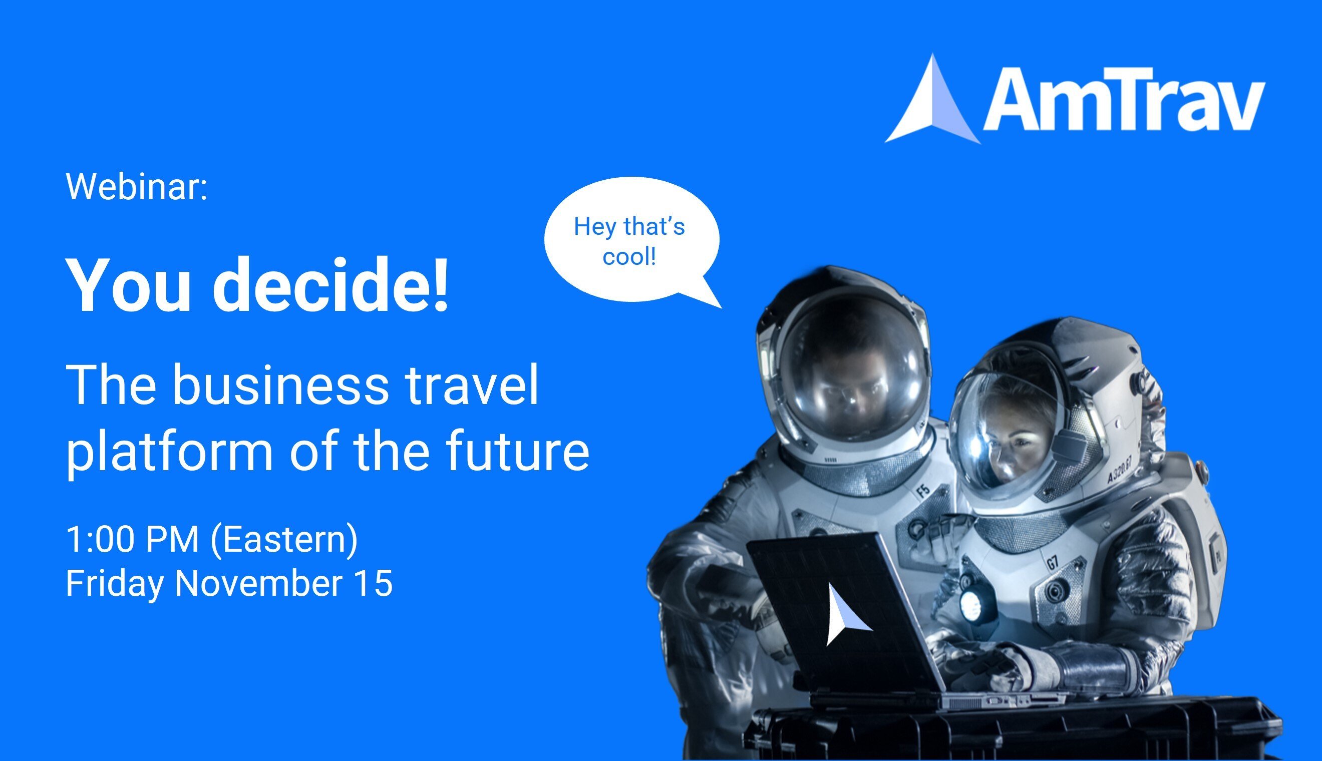 Webinar: Business Travel Platform of the Future